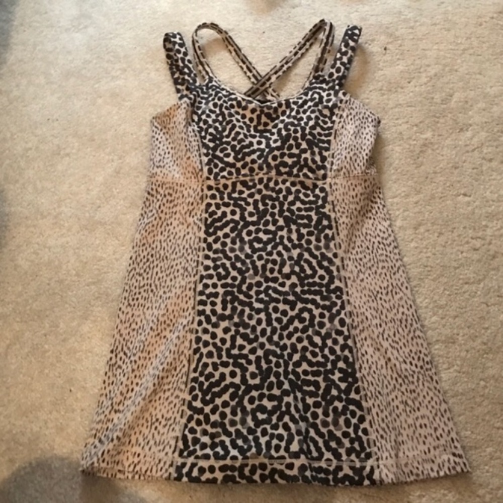 LIMITED! Lululemon animal print happy strappy tank